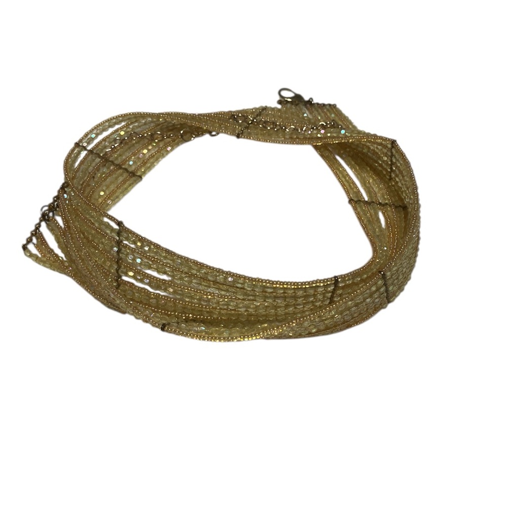 Elegant Gold Toned Women's Waist Chain, Costume, unknown designer